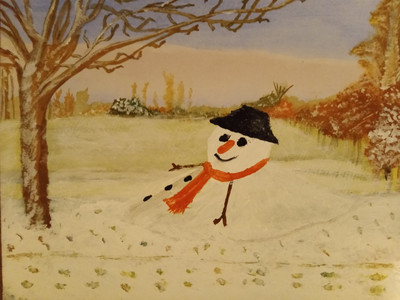 Christine P, Winter wonderland, acrylic on board_.jpg